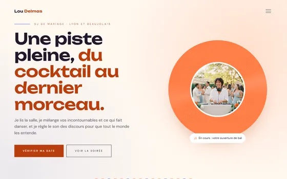Modèle Plein soleil, pour DJ