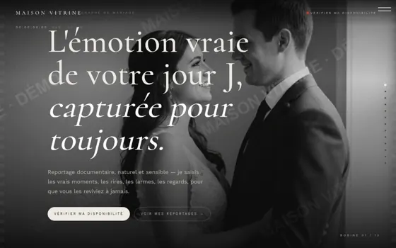 Modèle Chambre Noire, pour Photographe
