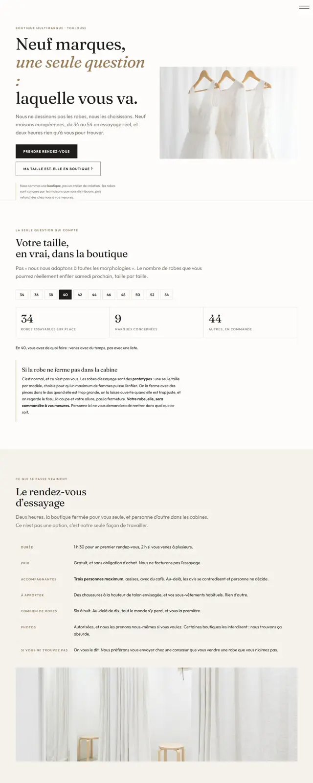 Le modèle de boutique de robes de mariée sur un ordinateur